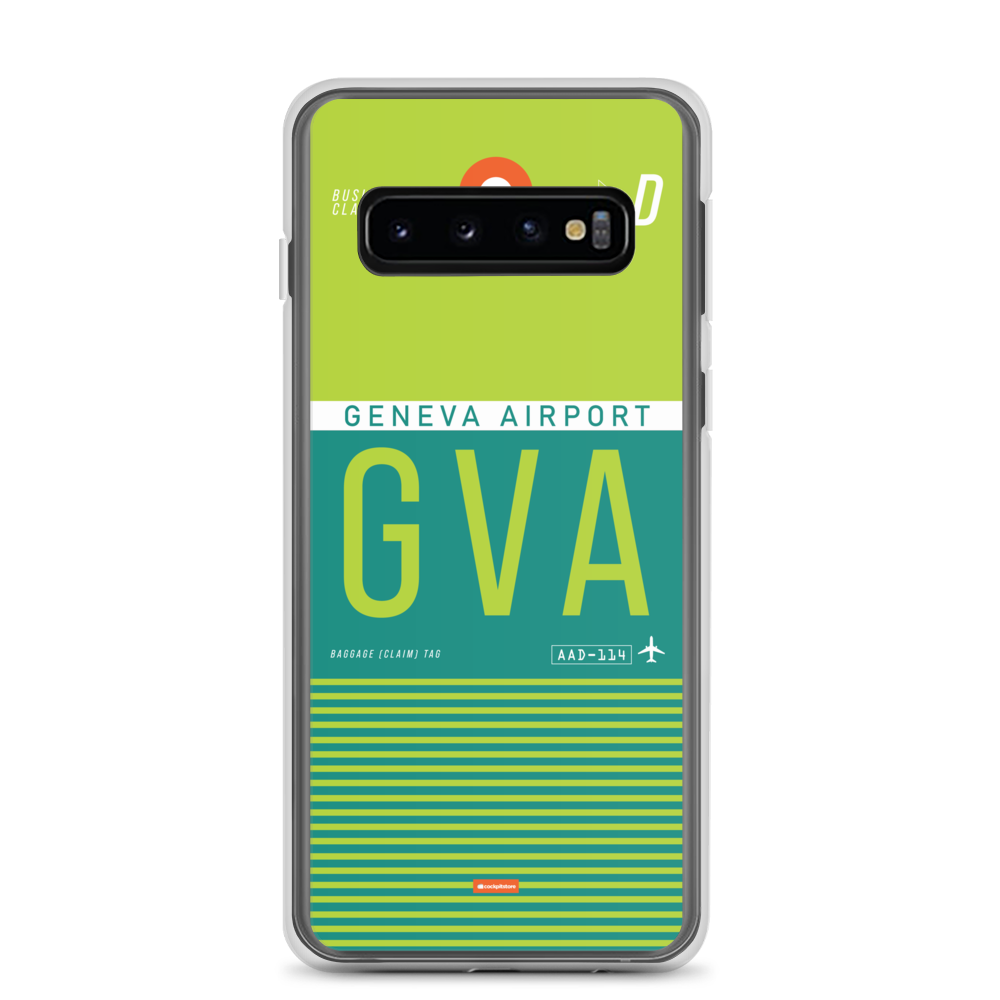 GVA - Geneva Samsung phone case with airport code