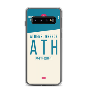 ATH - Athens Samsung-Handyhülle mit Flughafencode