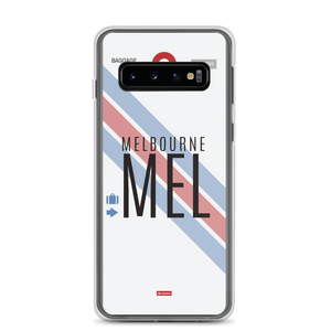 MEL - Melbourne Samsung phone case with airport code