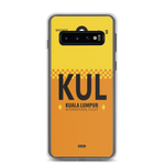 Load image into Gallery viewer, KUL - Kuala Lumpur Samsung phone case with airport code
