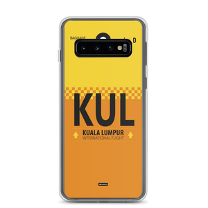 KUL - Kuala Lumpur Samsung phone case with airport code