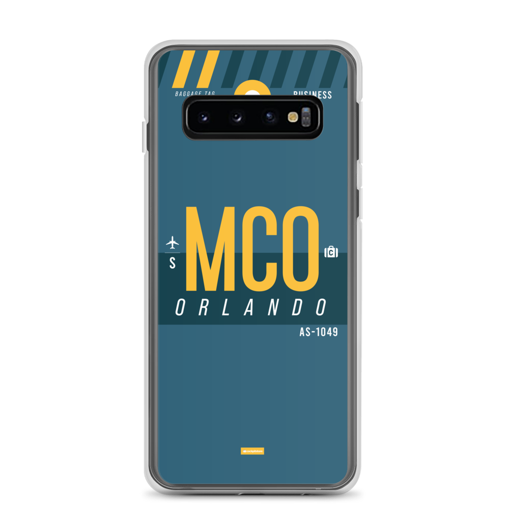 MCO - Orlando Samsung phone case with airport code