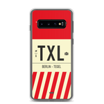 Load image into Gallery viewer, TXL - Tegel Samsung phone case with airport code
