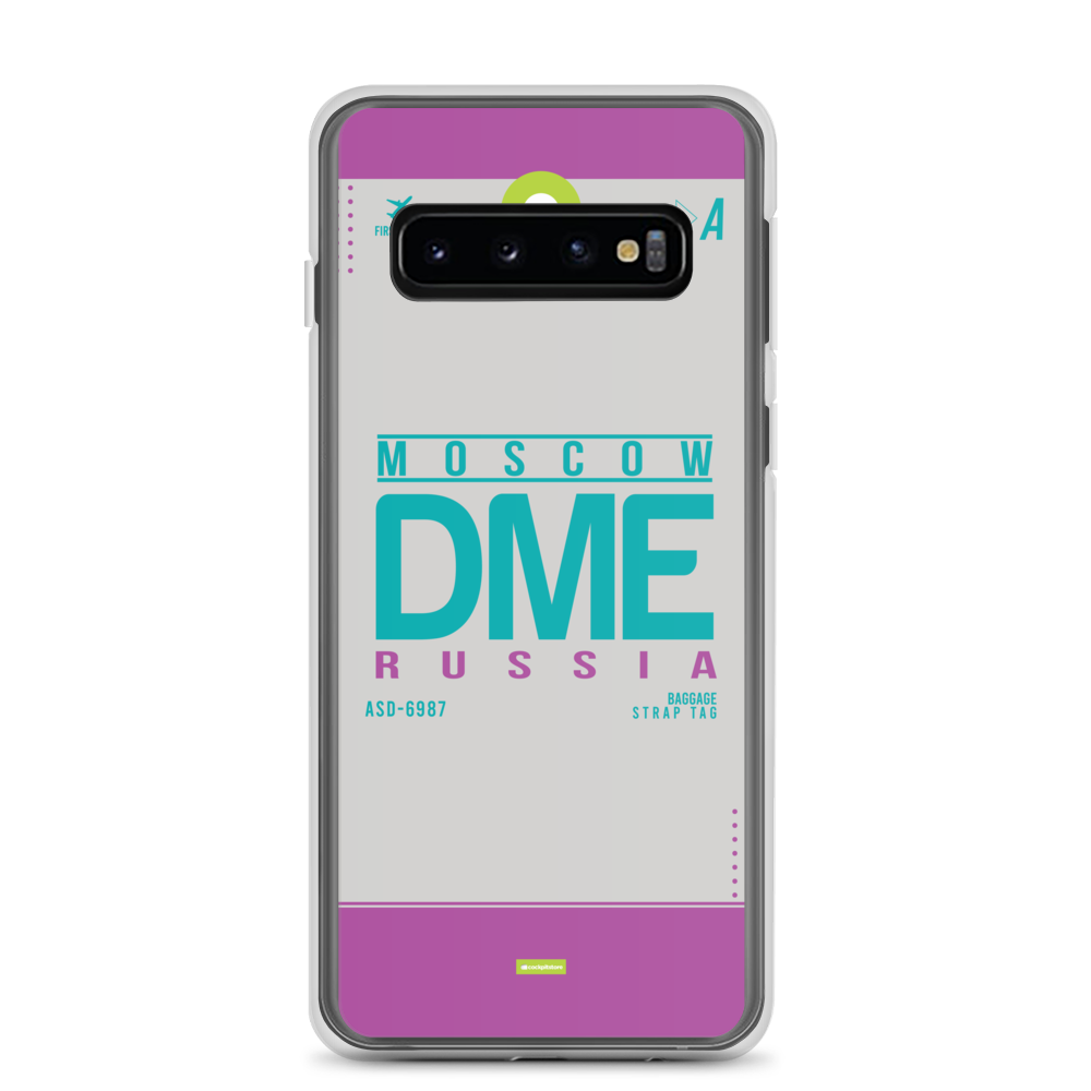 DME - Moscow Samsung phone case with airport code