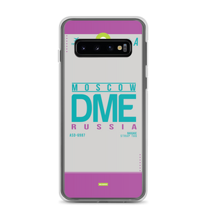 DME - Moscow Samsung phone case with airport code