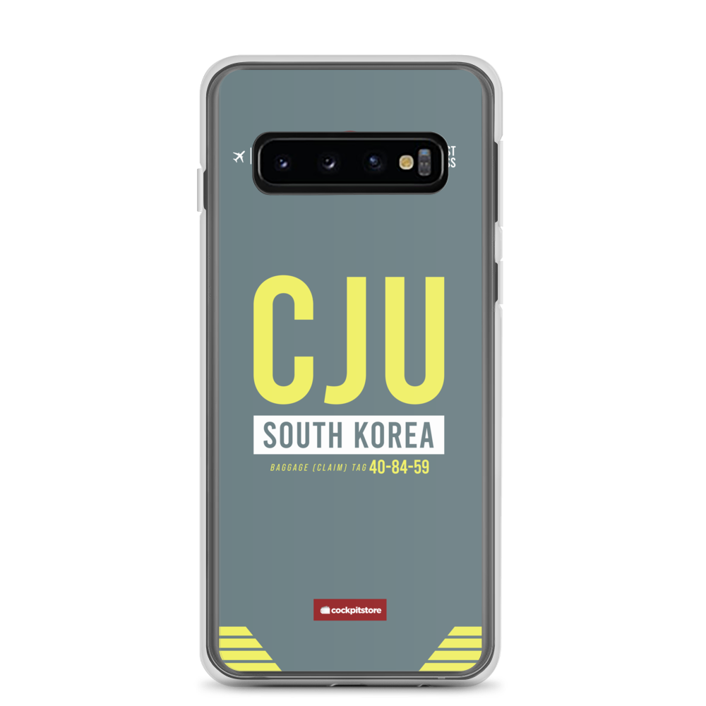 CJU - Jeju Samsung-Handyhülle mit Flughafencode