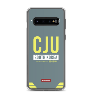 CJU - Jeju Samsung-Handyhülle mit Flughafencode