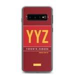 Load image into Gallery viewer, YYZ - Toronto airport code Samsung phone case
