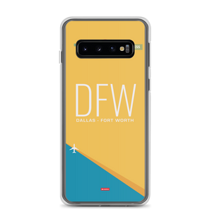 DFW - Dallas - Fort Worth Samsung phone case with airport code