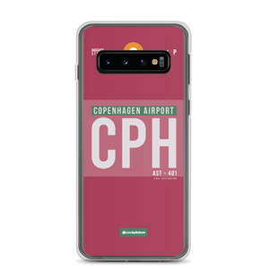 CPH - Copenhagen Samsung phone case with airport code