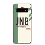 Load image into Gallery viewer, JNB - Johannesburg Samsung phone case with airport code
