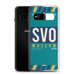 Load image into Gallery viewer, SVO - Moscow Samsung phone case with airport code
