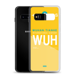 Load image into Gallery viewer, WUH - Wuhan - Tianhe Samsung phone case with airport code

