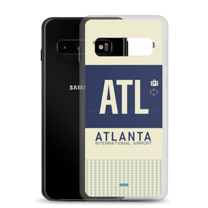 ATL - Atlanta Samsung-Handyhülle mit Flughafencode