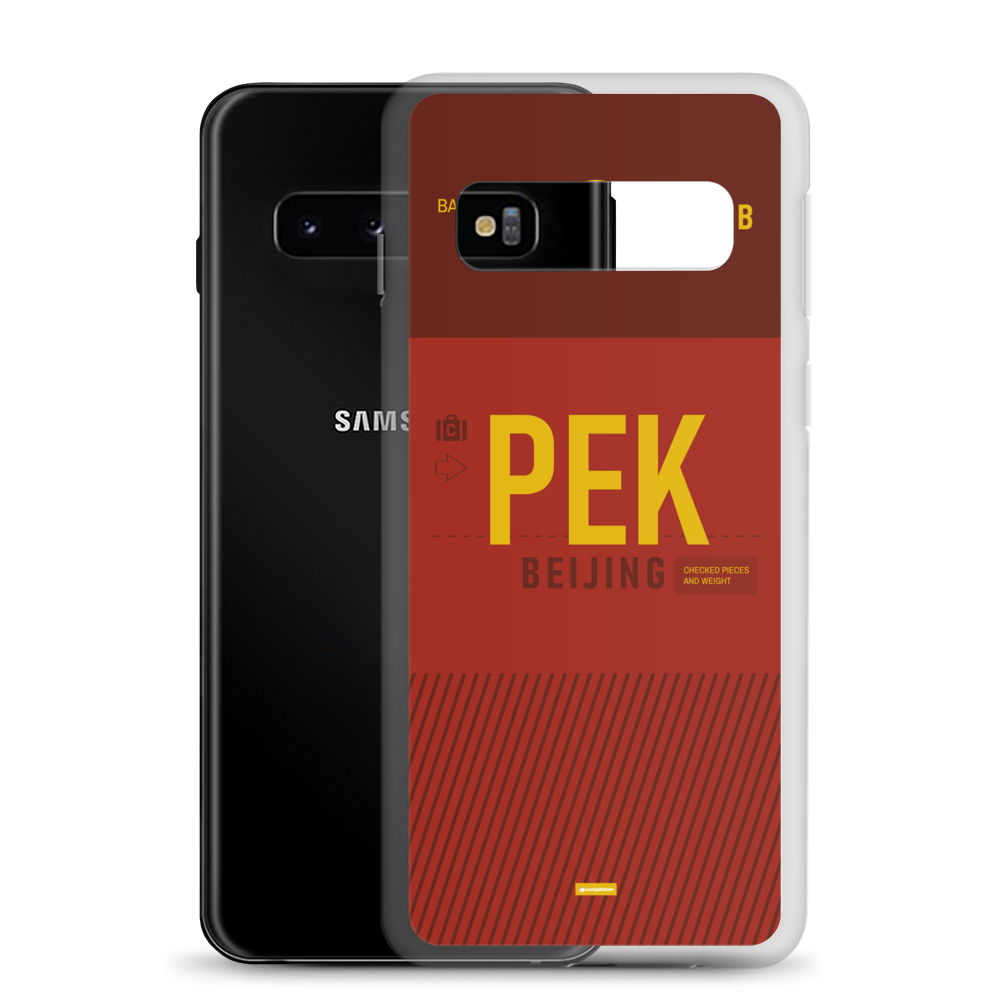 PEK - Beijing airport code Samsung phone case