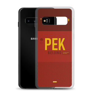 PEK - Beijing airport code Samsung phone case