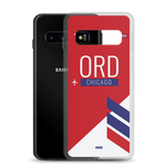 Load image into Gallery viewer, ORD - Chicago airport code Samsung phone case
