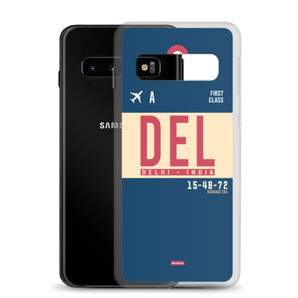 DEL - Delhi airport code Samsung phone case