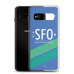 Load image into Gallery viewer, SFO - San Francisco airport code Samsung phone case
