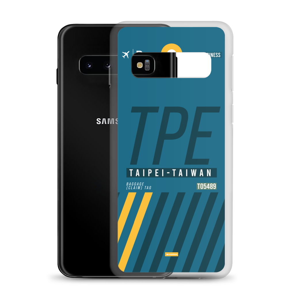 TPE - Taipei Samsung phone case with airport code