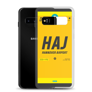 HAJ - Hannover Samsung phone case with airport code