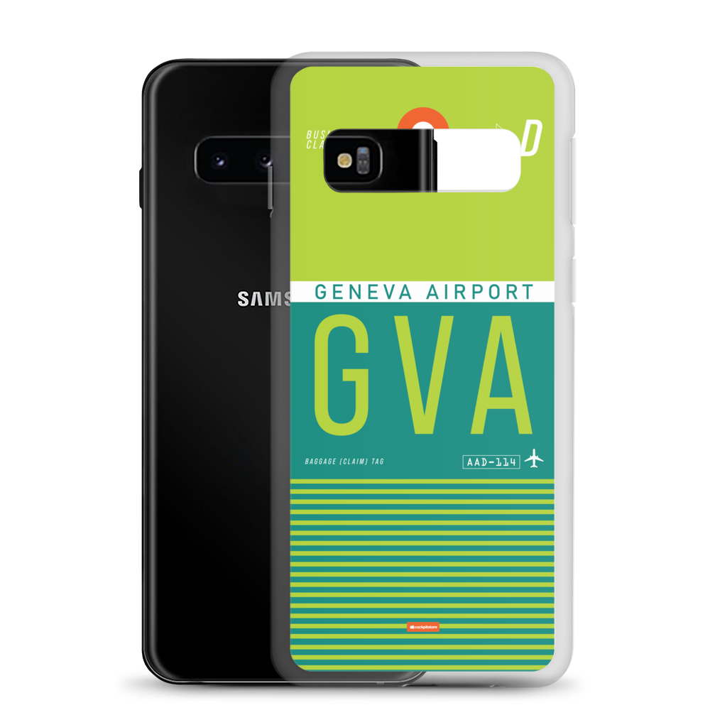 GVA - Geneva Samsung phone case with airport code