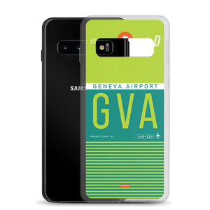 GVA - Geneva Samsung phone case with airport code