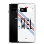 Load image into Gallery viewer, MEL - Melbourne Samsung phone case with airport code
