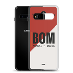 Load image into Gallery viewer, BOM - Mumbai airport code Samsung phone case
