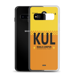 KUL - Kuala Lumpur Samsung phone case with airport code