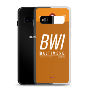 BWI - Baltimore Samsung phone case with airport code