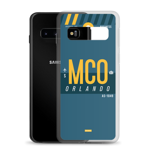 MCO - Orlando Samsung phone case with airport code