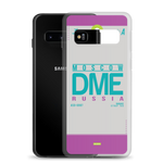 Load image into Gallery viewer, DME - Moscow Samsung phone case with airport code
