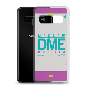 DME - Moscow Samsung phone case with airport code