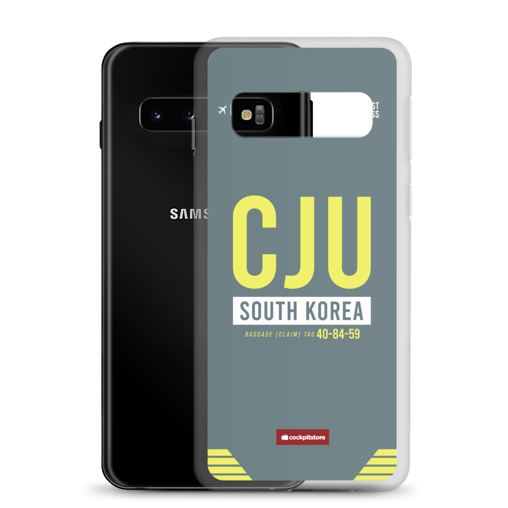 CJU - Jeju Samsung-Handyhülle mit Flughafencode