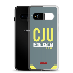 CJU - Jeju Samsung-Handyhülle mit Flughafencode