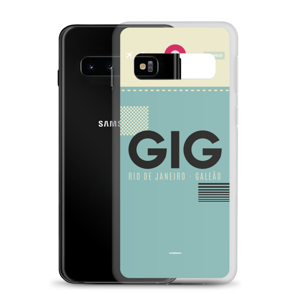 GIG - Rio De Janeiro - Galeao Samsung phone case with airport code