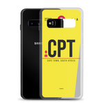Load image into Gallery viewer, CPT - Cape Town Samsung phone case with airport code
