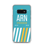 Load image into Gallery viewer, ARN - Stockholm Samsung phone case with airport code
