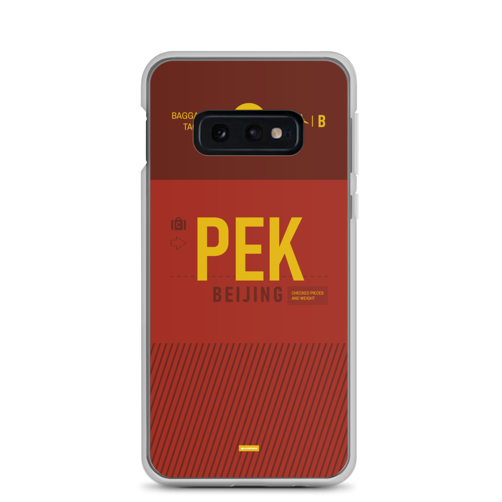 PEK - Beijing airport code Samsung phone case