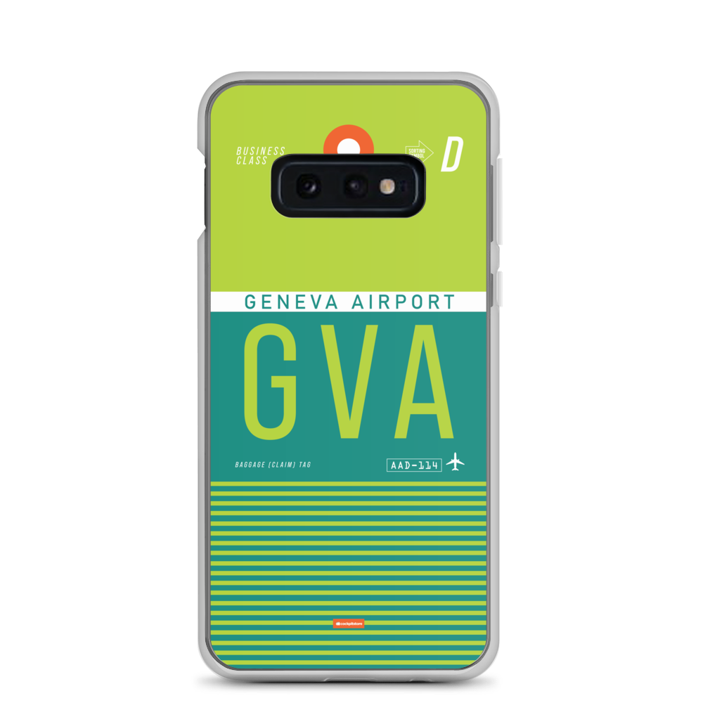 GVA - Geneva Samsung-Handyhülle mit Flughafencode