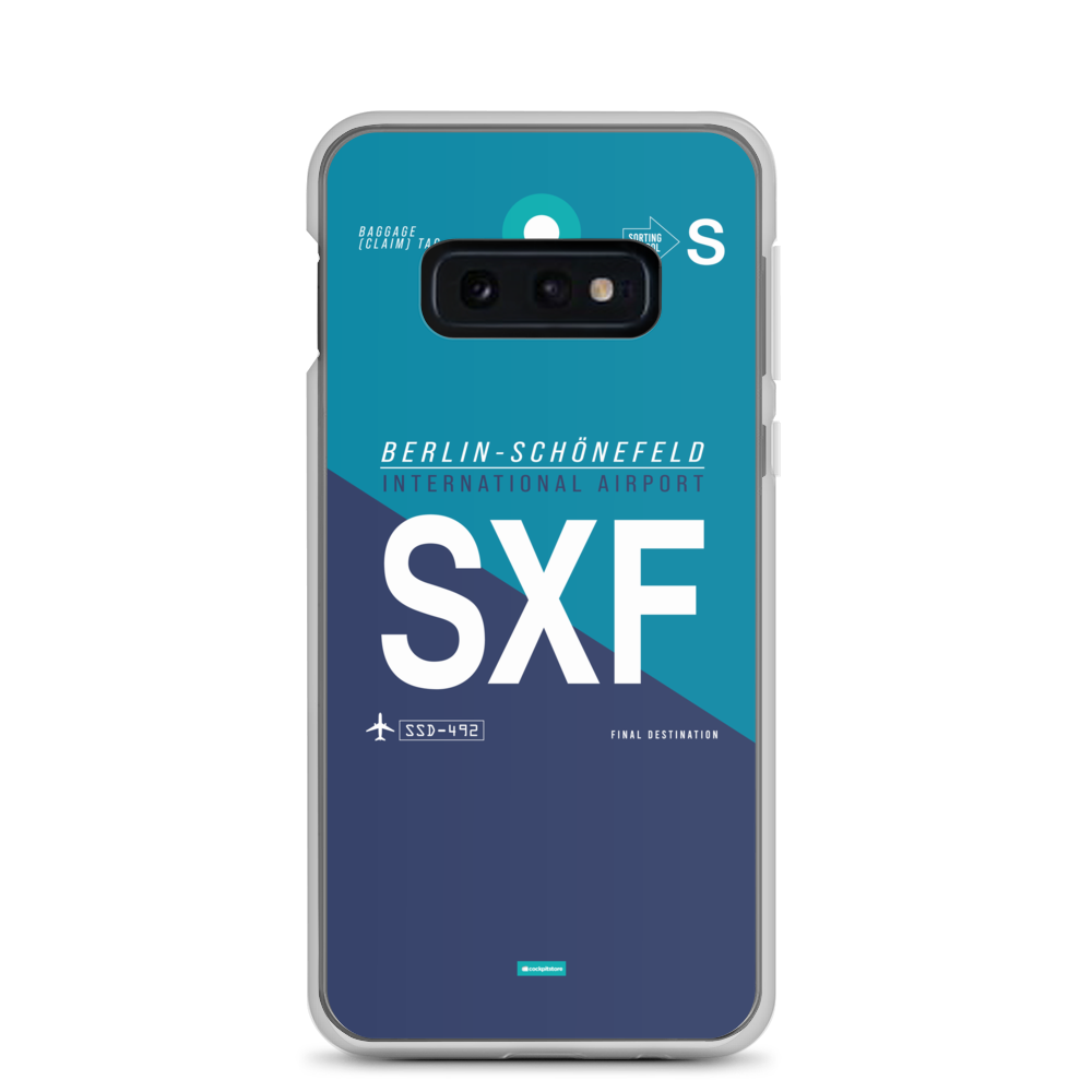 SXF - Schönefeld Samsung phone case with airport code