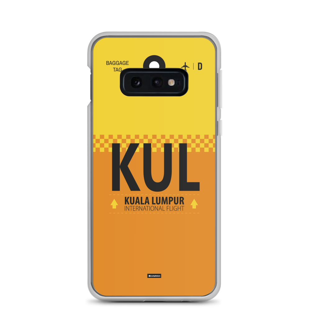 KUL - Kuala Lumpur Samsung phone case with airport code