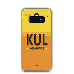 KUL - Kuala Lumpur Samsung phone case with airport code