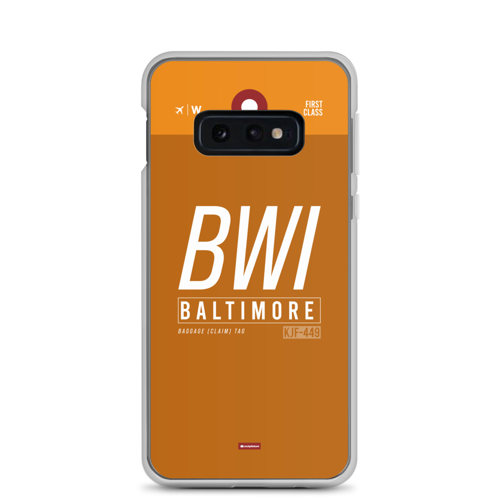BWI - Baltimore Samsung phone case with airport code
