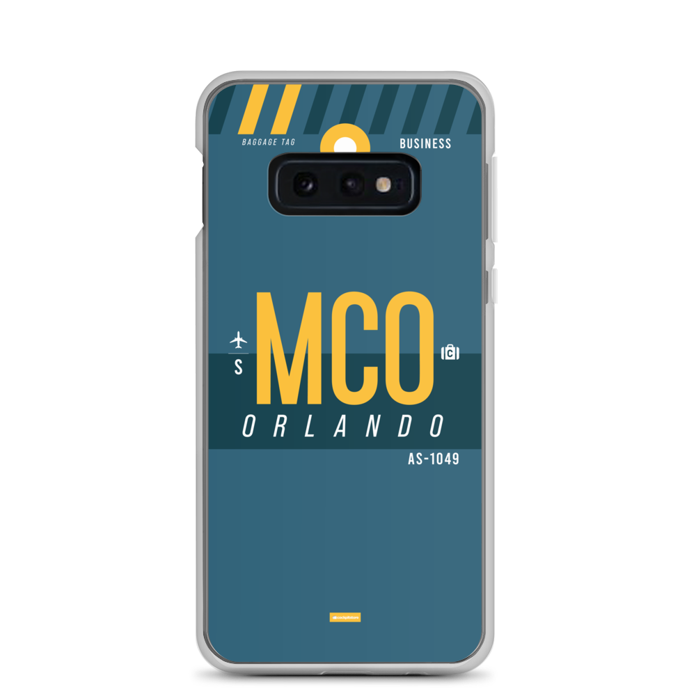 MCO - Orlando Samsung phone case with airport code