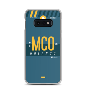 MCO - Orlando Samsung phone case with airport code