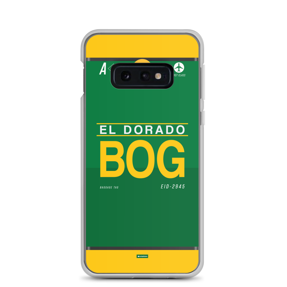 BOG - Bogota Samsung-Handyhülle mit Flughafencode