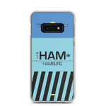 Load image into Gallery viewer, HAM - Hamburg Samsung phone case with airport code
