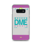 Load image into Gallery viewer, DME - Moscow Samsung phone case with airport code
